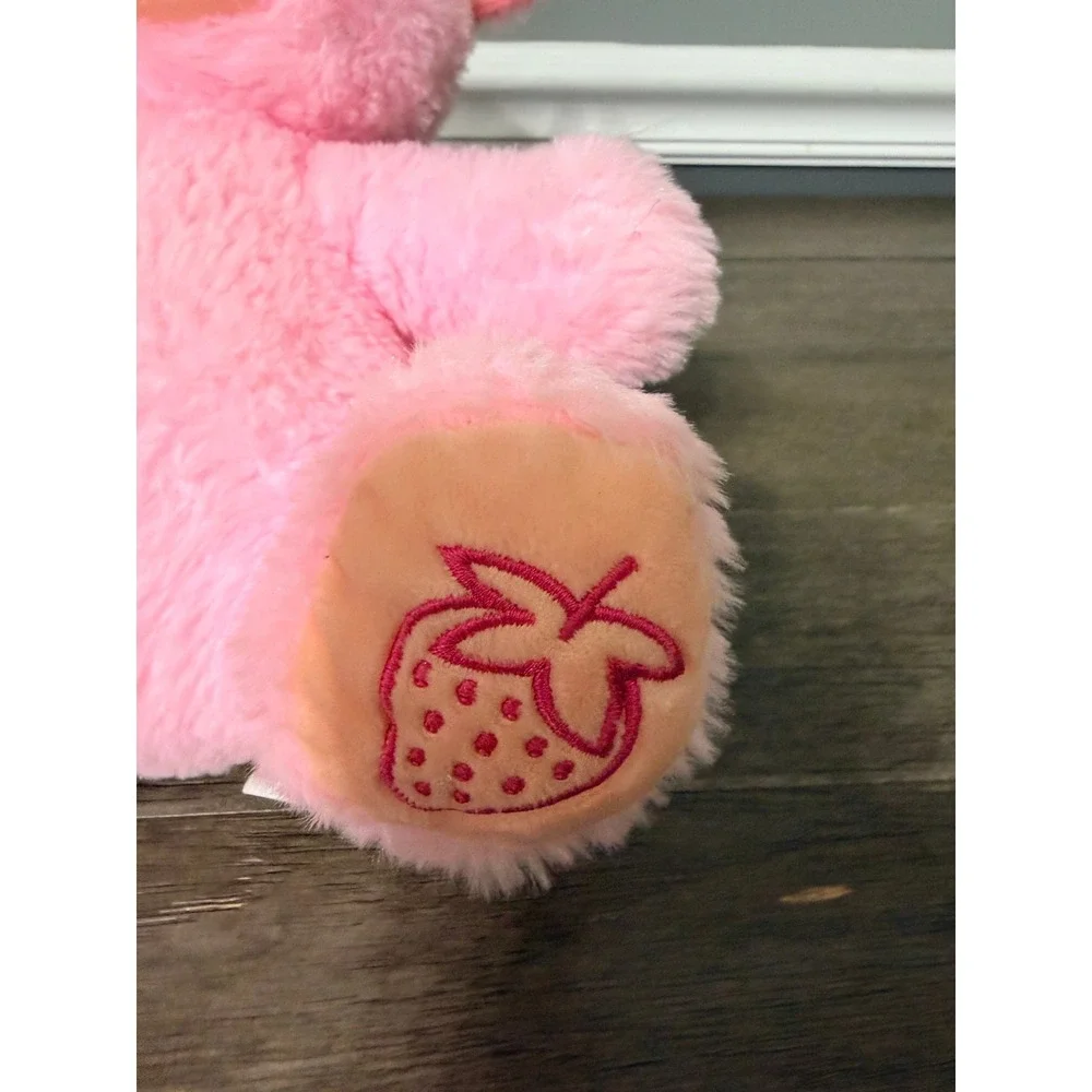 SendAFriend Strawberry Cow Pink Plush Stuffed Animal Toy